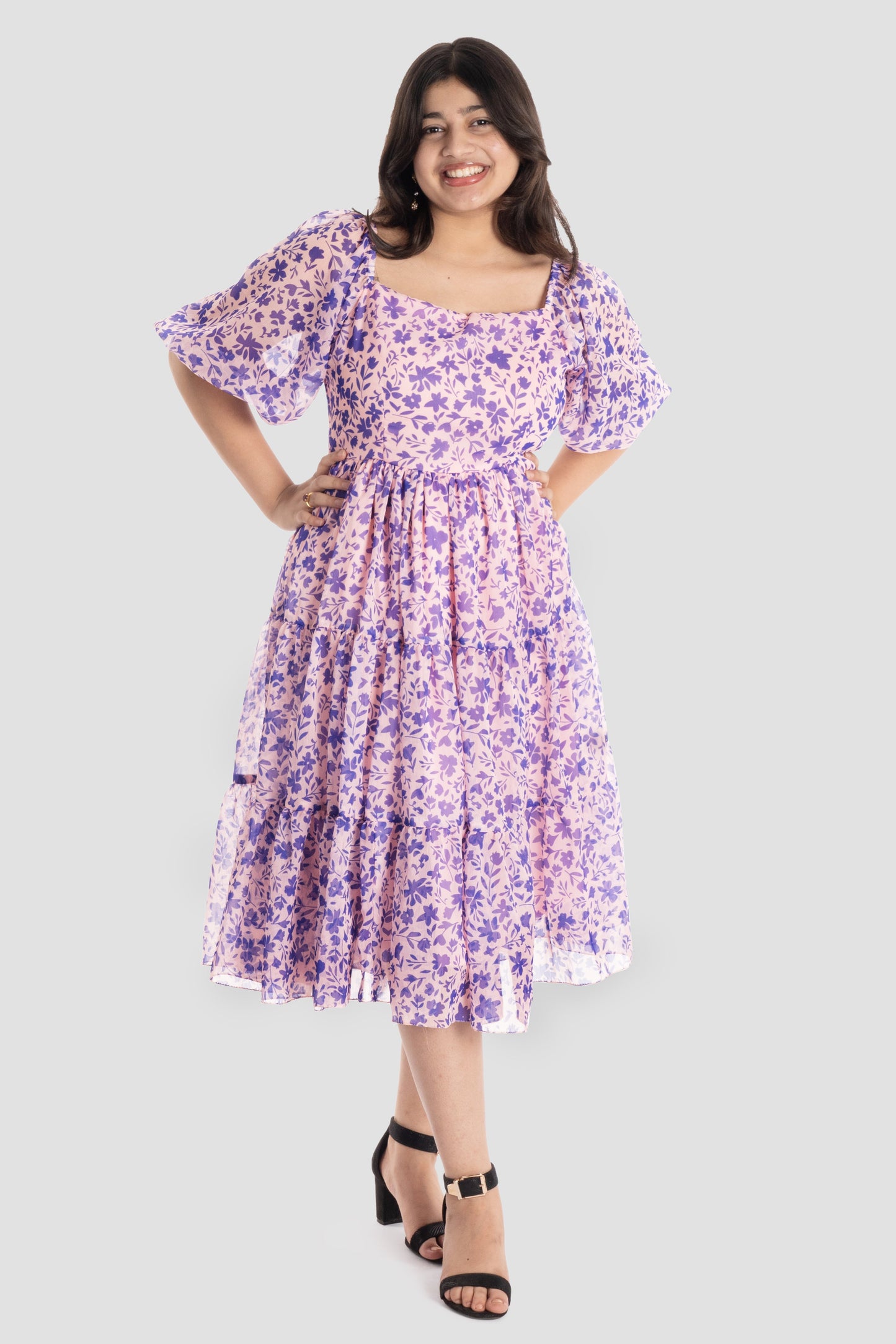 Sienna Tiered Midi Dress
