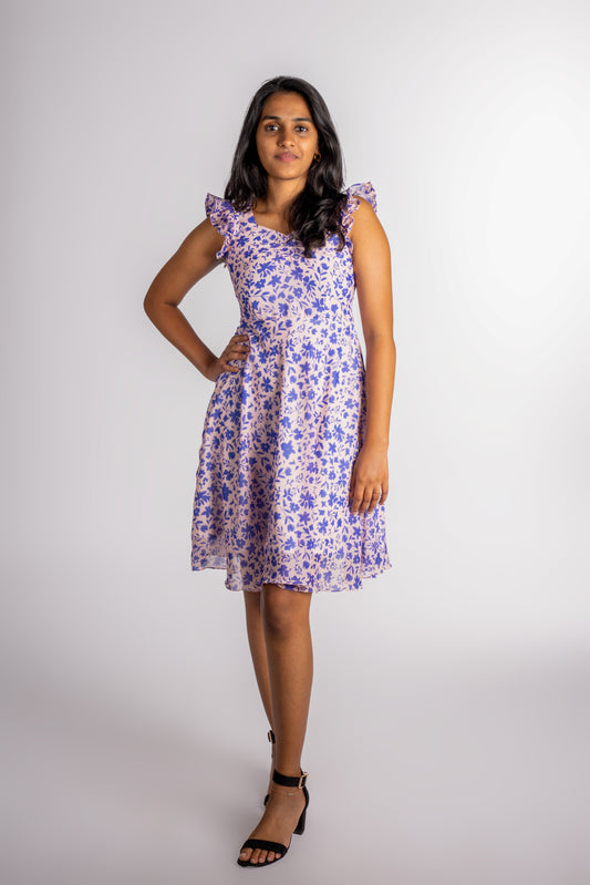 Mauve Meadow Dress