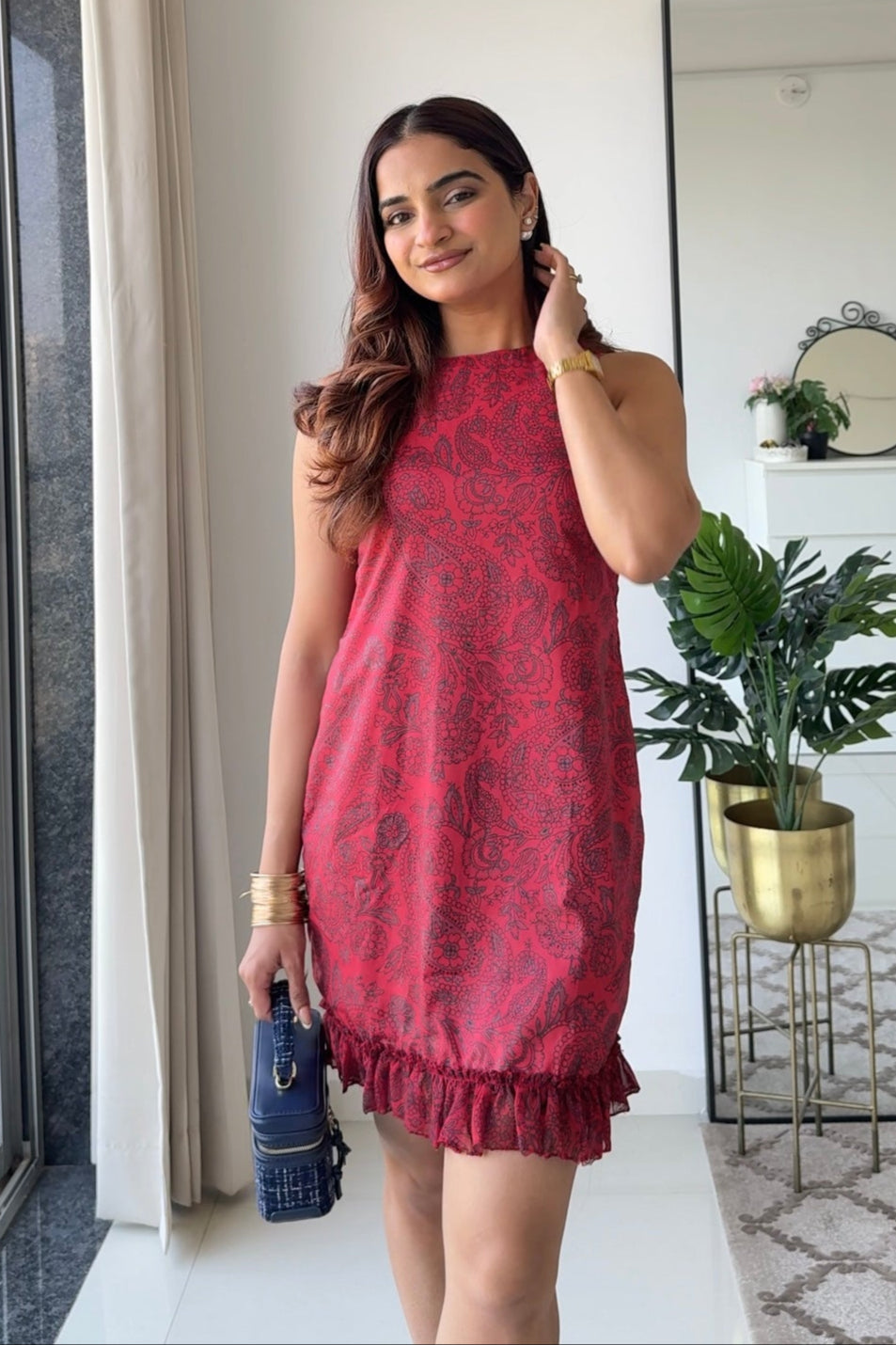 The Ruby Ruffle Dress